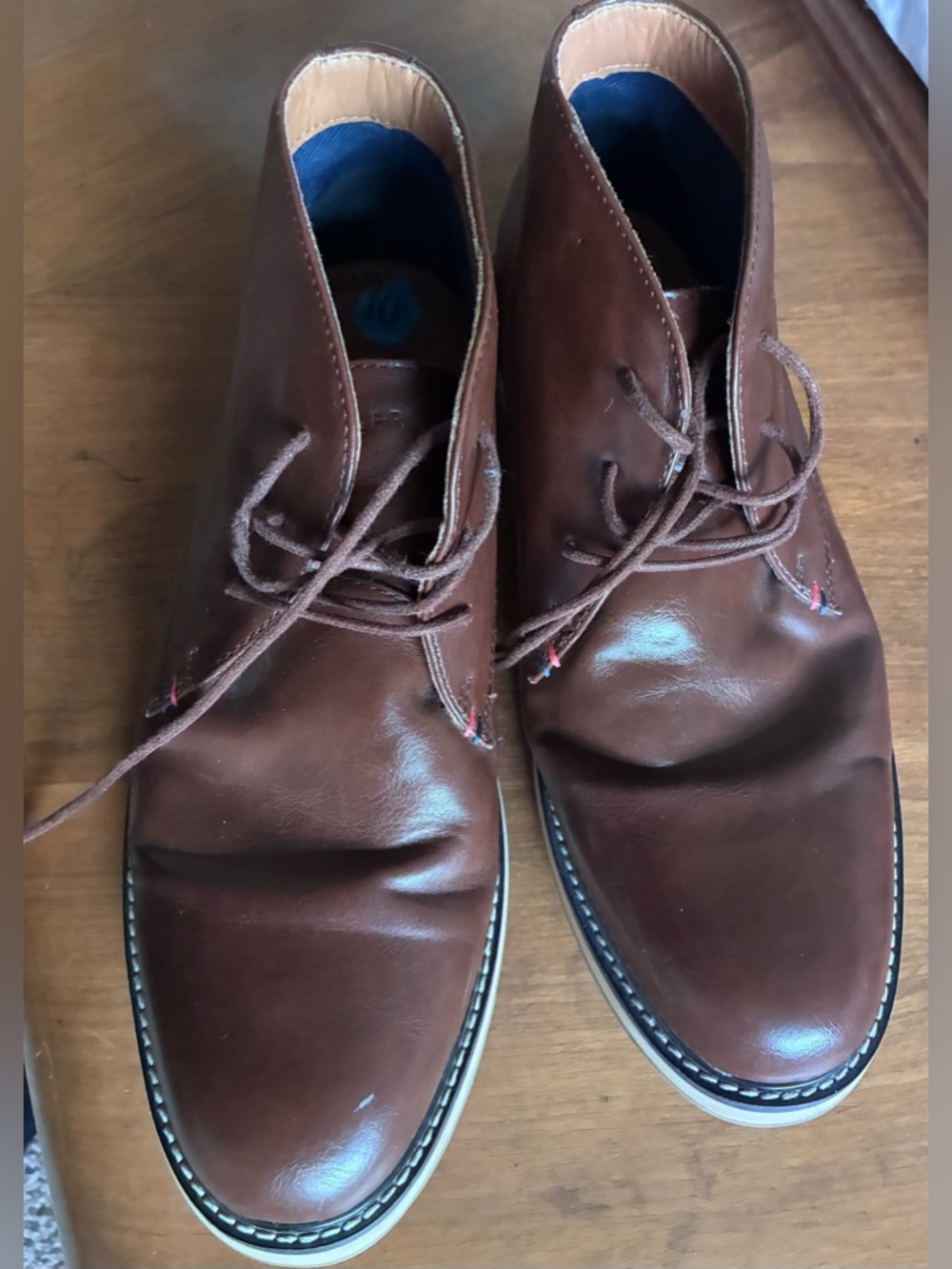 Tommy Hilfiger Men’s Brown Chukka Boots Size 10.5